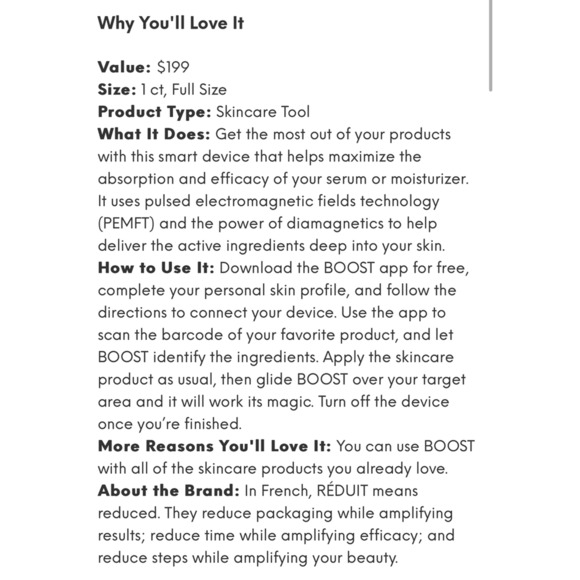 Reduit BOOST in Lavender Calm - New - Picture 2 of 10